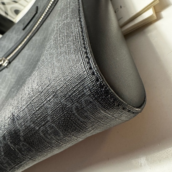 Gucci GG Supreme Messenger Bag 474137 K5RLN Black Web Stripe Crossbody - Picture 8 of 13